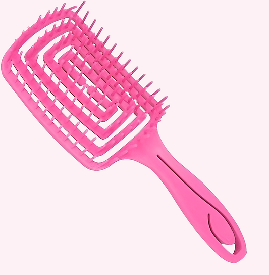 Cepillo flexible tipo laberinto fucsia