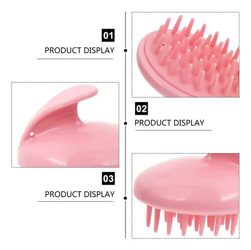 Cepillo estimulador de crecimiento lila