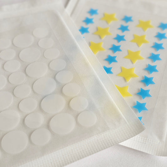 Pimples Patch Hidrocoloides Círculo y Estrella 78 unidades
