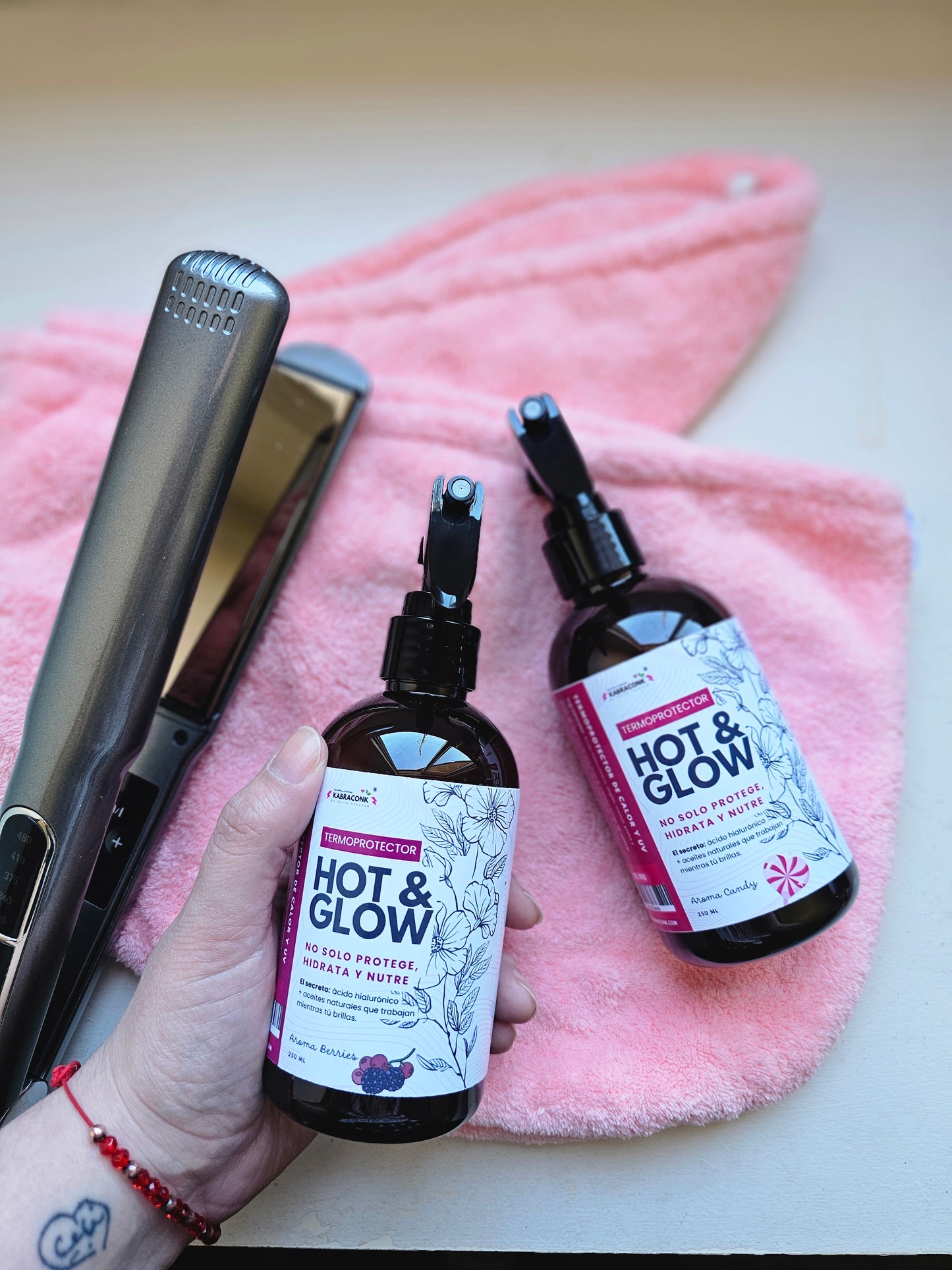 Termoprotector Hot & Glow | Berries