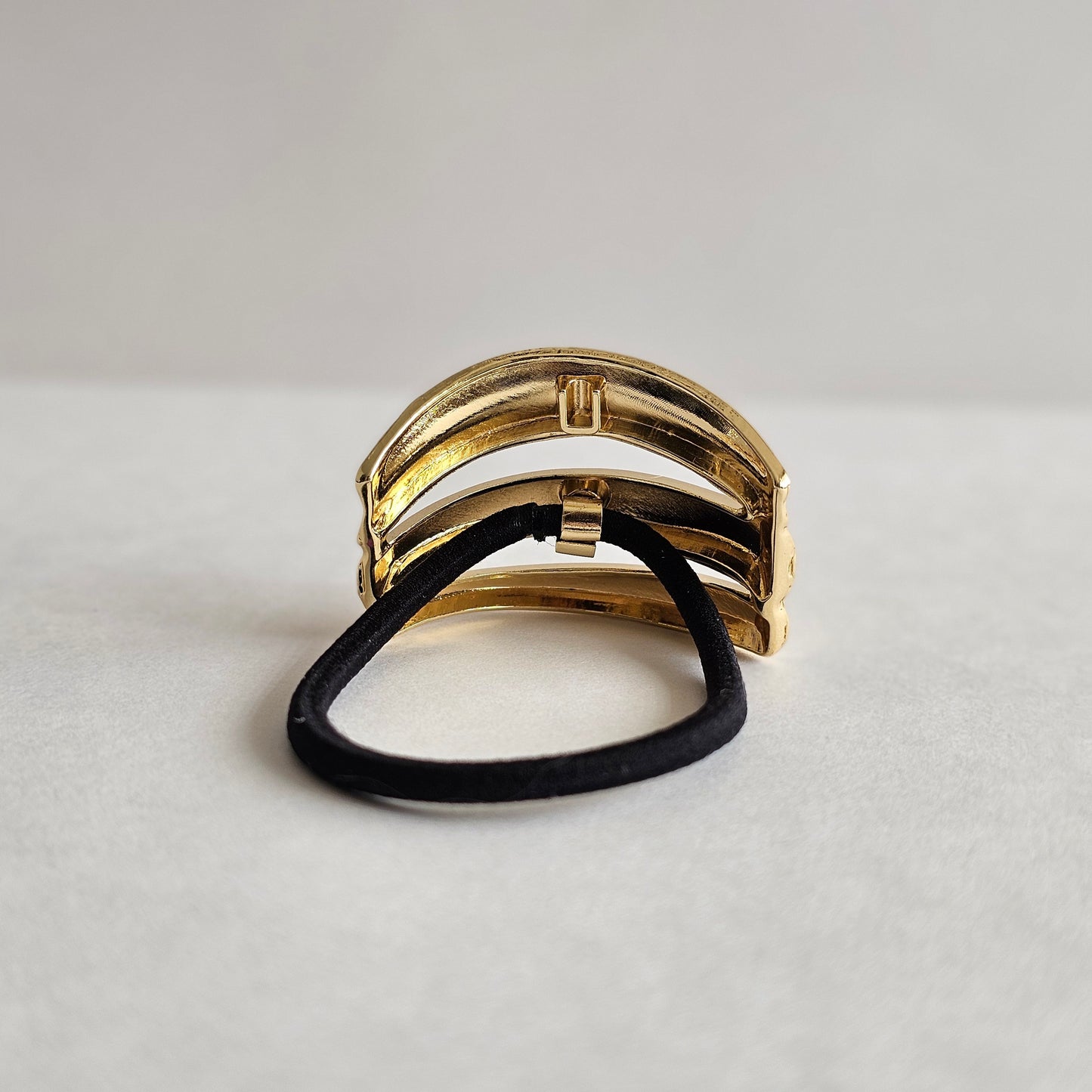 Ponny Cuff Hair Baño de oro 18k