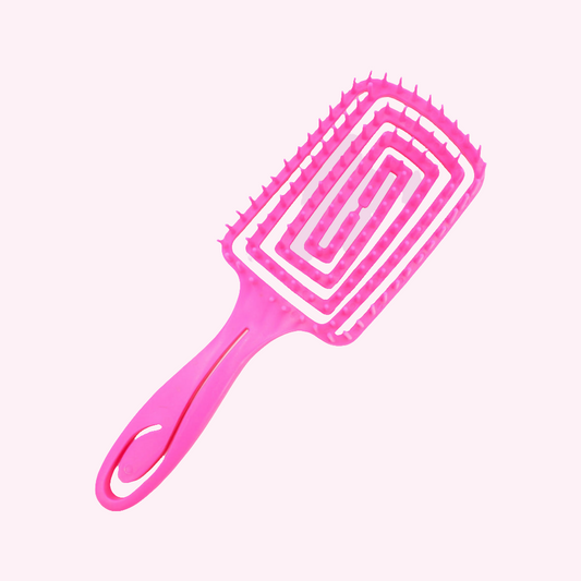 Cepillo flexible tipo laberinto fucsia