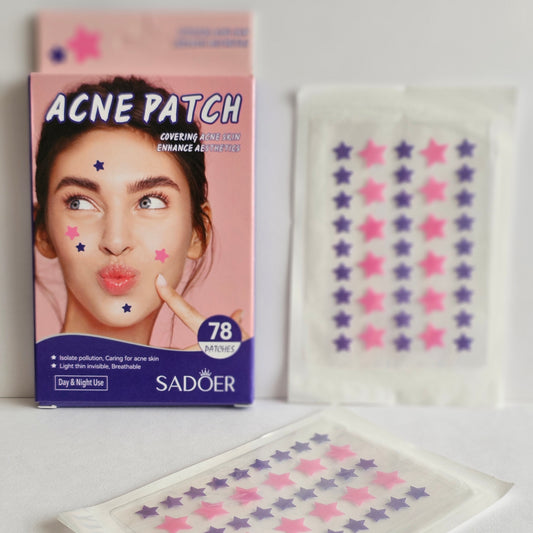 Pimples Patch Hidrocoloides Estrella colores 78 unidades