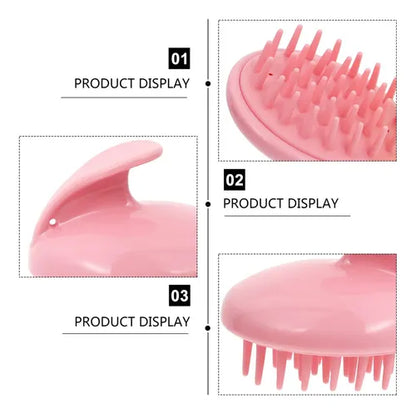 Cepillo estimulador de crecimiento lila