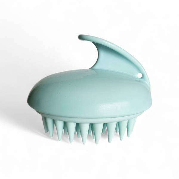 Cepillo estimulador de crecimiento celeste