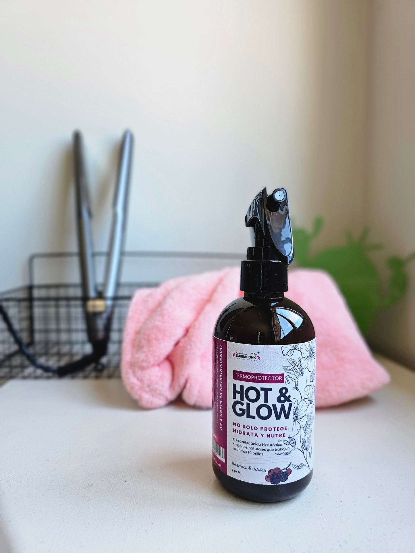 Termoprotector Hot & Glow | Berries