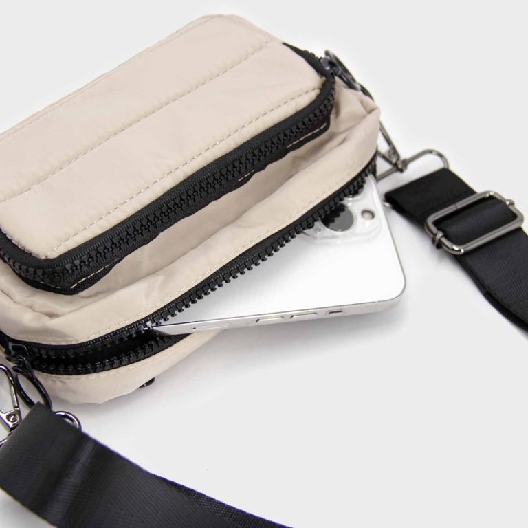 Bandolera y Riñonera | Beige